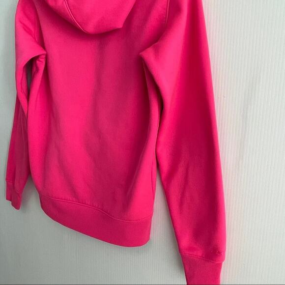 Under Armour bright pink hoodie hooded sweatshirt - Picture 6 of 7